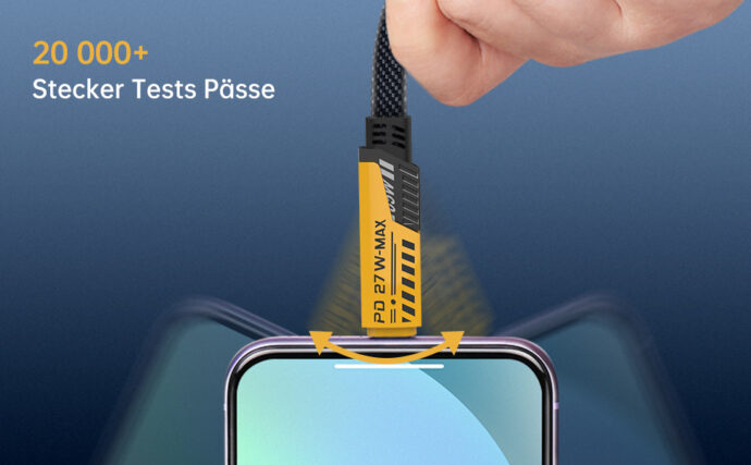 ⁦CABLE ANKER 4EN1 FOR IOS/ANDROID 65+27W⁩ - الصورة ⁦8⁩