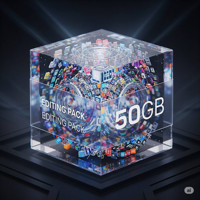 ⁦CAPCUT PRO LIFETIME WITH PACK EDITING 50 GB⁩ - الصورة ⁦3⁩