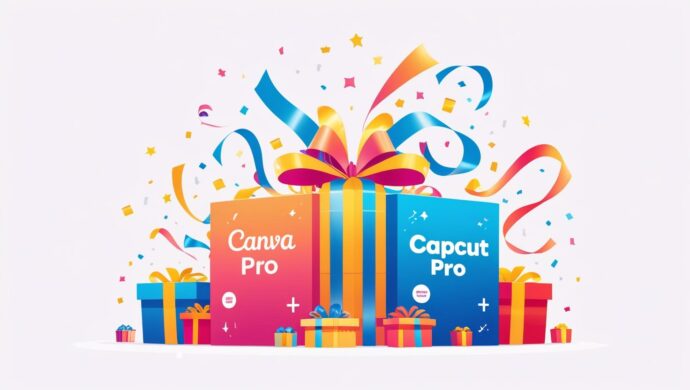 Canva pro 1Ans+Capcut pro lifetime with gifts