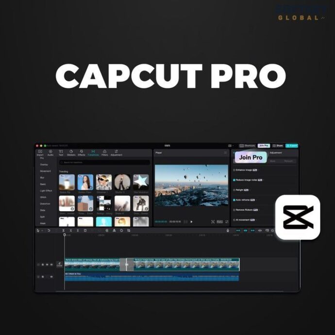 ⁦CAPCUT PRO LIFETIME WITH PACK EDITING 50 GB⁩ - الصورة ⁦4⁩
